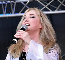 Fischer performing in 2011