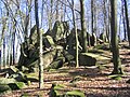 Granite rocks Wildfrauhaus (Fischbachtal)