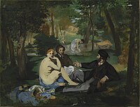 Édouard Manet, The Luncheon on the Grass, c. 1863-1868