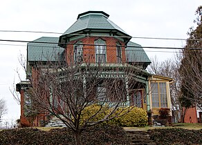 Residential House, 314 W. Main Street, built c. late 1860s with Italianate and Queen Anne influences