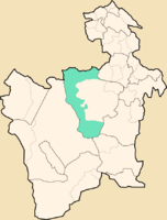 Lage des Municipio Uyuni im Departamento Potosí