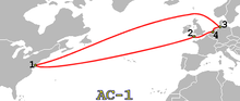 Schematische Darstellung des Seekabels AC-1