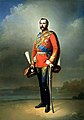 Alexander II of Russia in dolman of His Majesty's Life-Guards Hussar Regiment, 1873