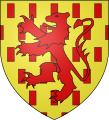 Coat of arms of the lords of Fauquemont, branch of the counts of Cléves-Heinsberg.