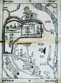 Map of Đông Kinh (Hanoi) in 1490, attributed to Emperor Lê Thánh Tông