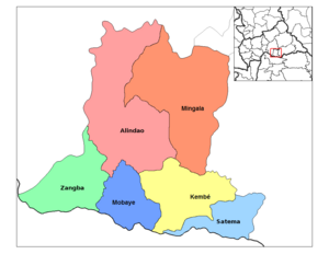 Sub-prefectures of Basse-Kotto