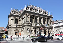 Hungarian State Opera House in Budapest (1875-1884) by Miklós Ybl
