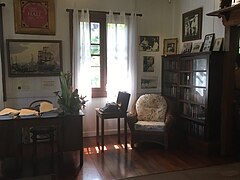 James Norman Hall's office