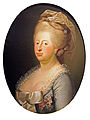 Caroline Mathilde, die ins Celler Schloss verbannte Königin, Bildnis von 1771