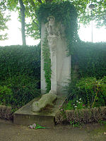 The Charles Baudelaire Cenotaph.