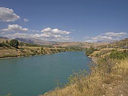 The Chirchiq River in Khodzhikent