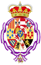 Coat of Arms of Mercedes, Princess of Asturias