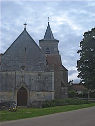 The church in Cuncy-lès-Varzy