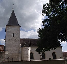 The church in Burey-la-Côte