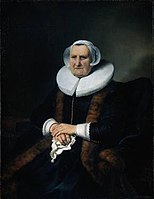 Portrait of Elisabeth Bas, Rijksmuseum, Amsterdam