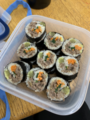 Gimbap with meat