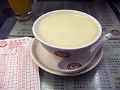 The Macau ginger milk curd resembles this Hong Kong ginger milk curd.