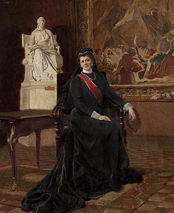 Grand Duchess Maria Pavlovna of Russia as a widow