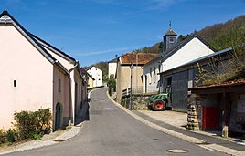 Dorfstraße von Girst