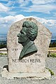 Heinrich Heine monument at the Brocken, Saxony-Anhalt. July 2017.