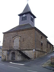 The church in La Grandville