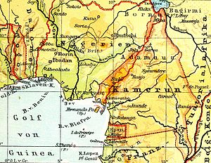 Lage Schutzgebiet Kamerun