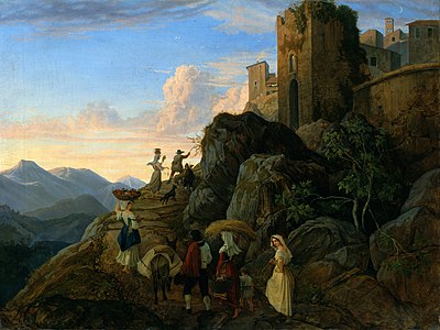 Civitella (Evening) (1827–1828)