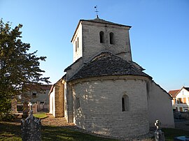 The church in Marey-lès-Fussey