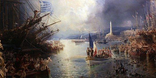 Napoleon III Visiting Genoa, in 1859, during the Austro-Sardinian War