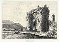 Neath Castle, 1811, by John George Wood (1768-1838)