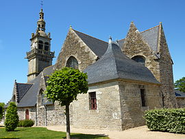 The parish church in Saint-Sauveur