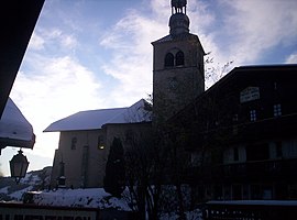 The church in Saint-Nicolas-la-Chapelle