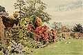 Image 31Colour plate from Some English Gardens (1904) by Gertrude Jekyll. (from Garden writing)