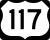 U.S. Highway 117 Business marker