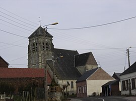 The church in Élincourt