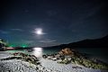 Beach at Night with Moon and Stars in Ko Lipe