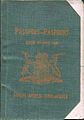 1951 South African passport