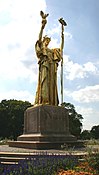 Statue of The Republic, (1893, reduced vers. 1918), Chicago