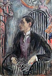 As painted in 1913 by Swedish painter Nils Dardel (1888-1943)