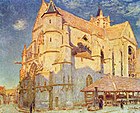The Church at Moret in the Morning Sun, 1893, Musée des Beaux-Arts de Rouen