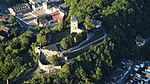 Burg Sayn, Luftaufnahme 2013