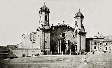 Cathedral of Potosí in 1876.