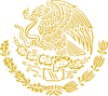 Goldenes Wappen der Bundesregierung