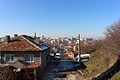 Dobrich, Bulgaria, view from Hristo Botev area toward city center.