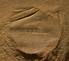 Early Graffiti, Chaco Culture National Historic Park, New Mexico