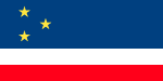 1:2 Flagge Gagausiens