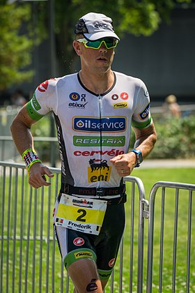 Frederik Van Lierde im Ironman Germany, 2015