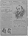 The Journal April 12, 1896 front page with Holmes mugshots