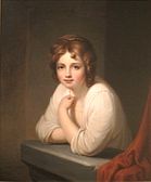 Girl at a Window (Rosalba Peale) (1846)
