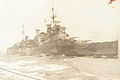 A photo of HMS London in 1941.